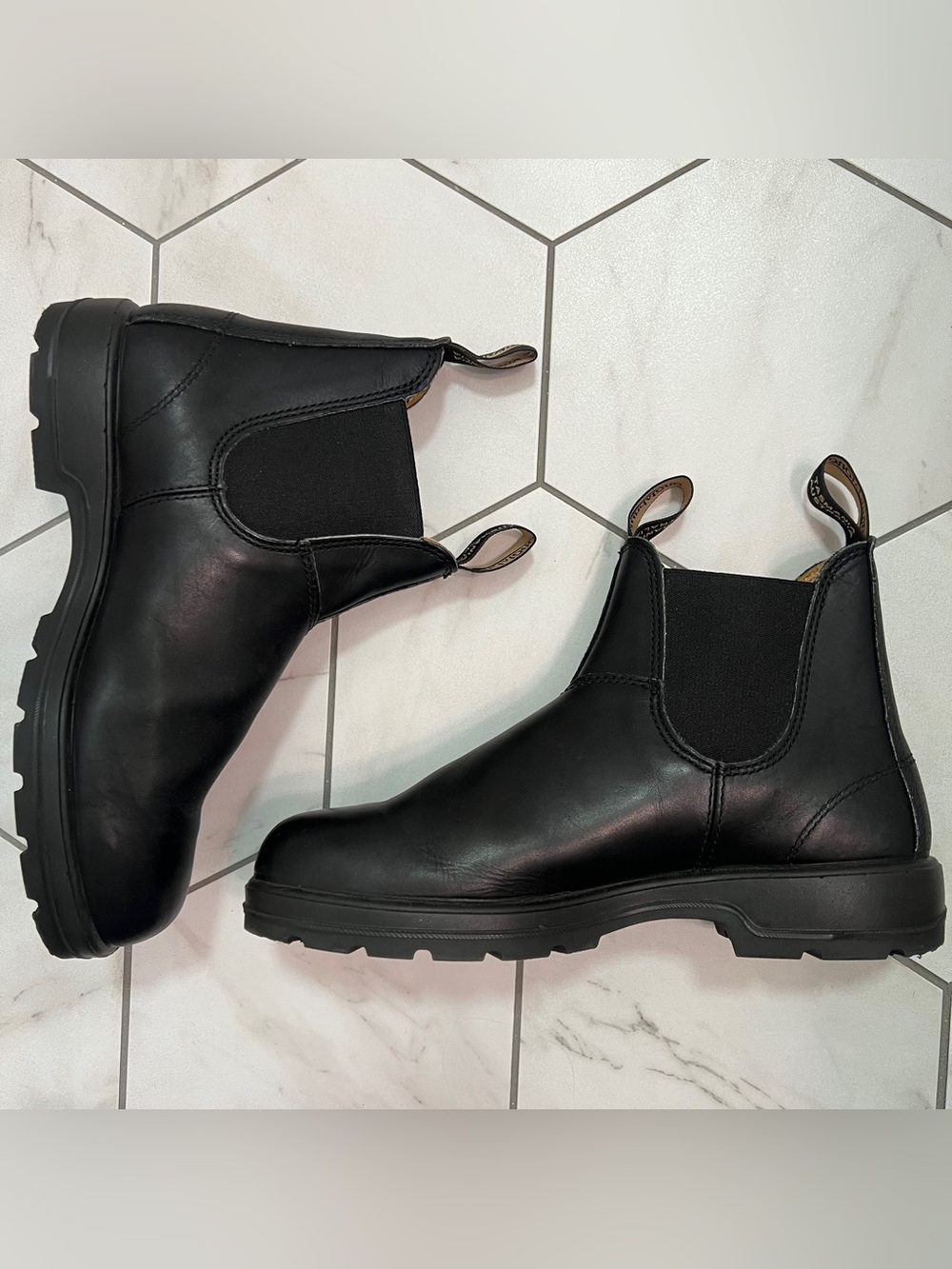 Blundstone 558 Black Chelsea Boot Size 9.5 Men's - Picture 6 of 11